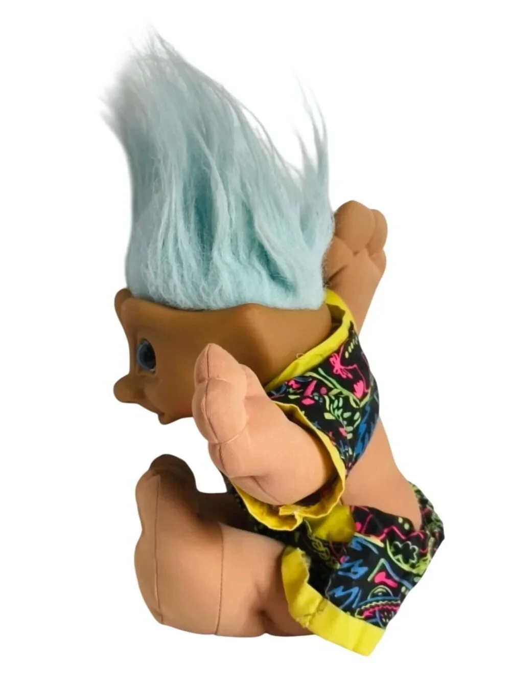 Vtg Ace Novelty Treasure Troll Doll 12